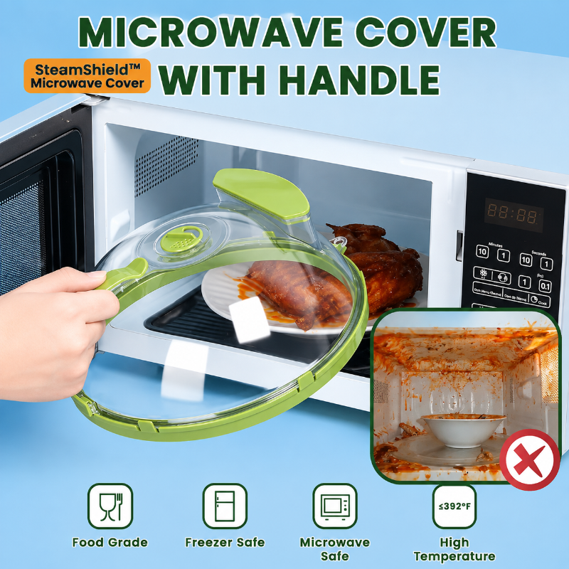 10001 SteamShield™ Microwave Cover - Image 1