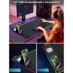 PowerDesk Wireless Charging RGB Desk Mat - Image 2