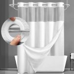 SnapSpa™ No Hook Shower Curtain - Image 3