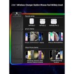 PowerDesk Wireless Charging RGB Desk Mat - Image 5
