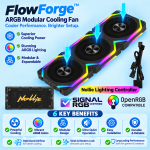 FlowForge ARGB Modular Cooling Fan - Image 8