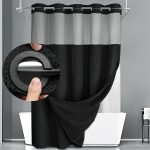 SnapSpa™ No Hook Shower Curtain - Image 5