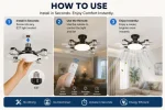 LumaVane Ceiling Fan Light - Image 21